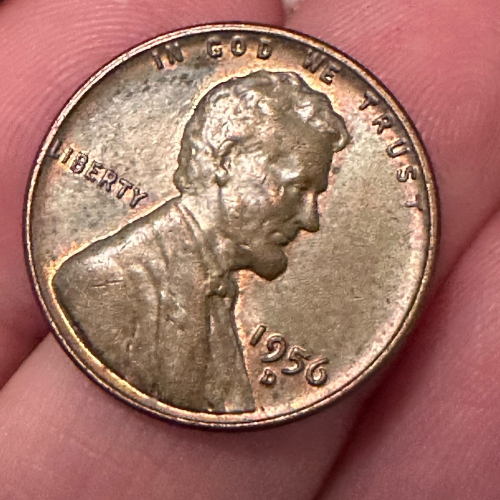 1956 D wheat penny